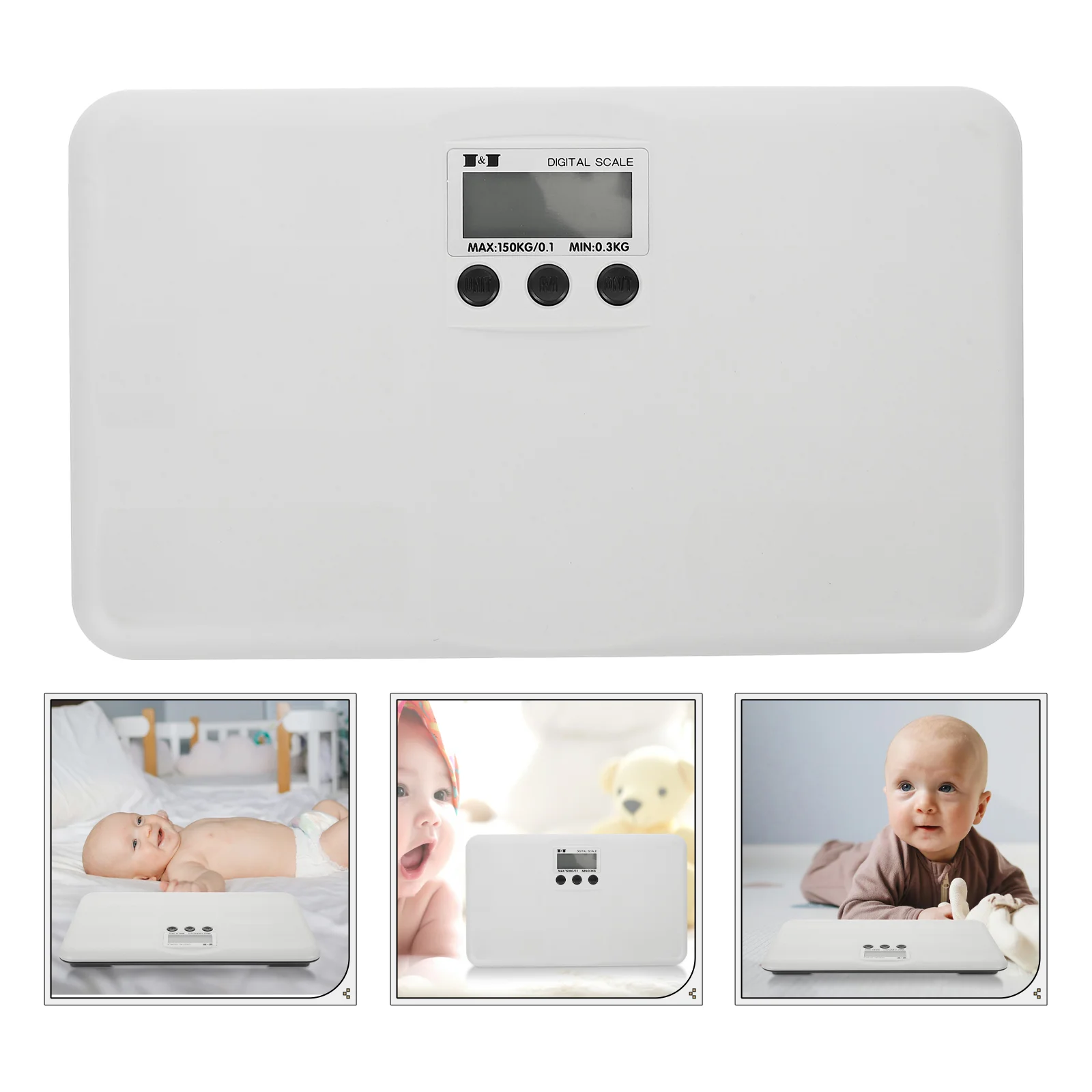 Baby Electronic Scale Multi-function Digital Display Weight Scale Pet Mother and Baby Scales Smart without a