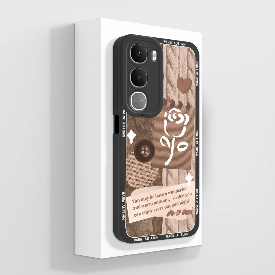 Simple Design Soft Silicone Shockproof Phone Case