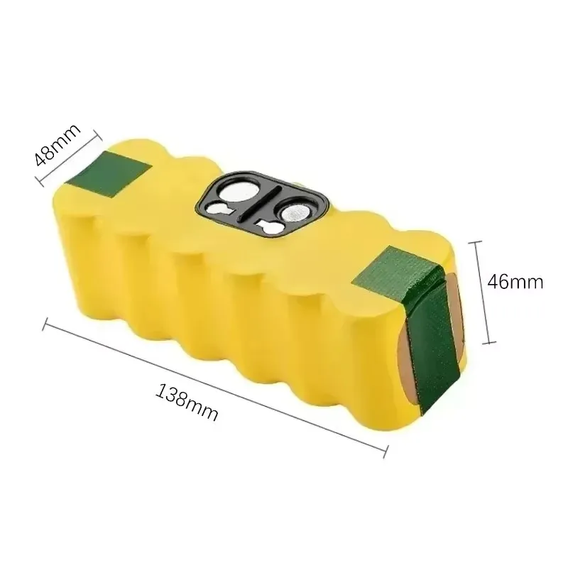 Battery For iRobot Roomba 14.4V 6500mAh Battery For iRobot Roomba 500 600 700 800 900 series 620 650 770 580 Vacuum Cleaner 2