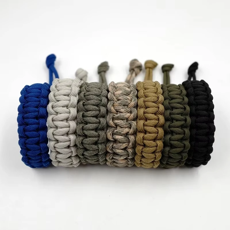 Adjustable 7-Color Survival Paracord Bracelet