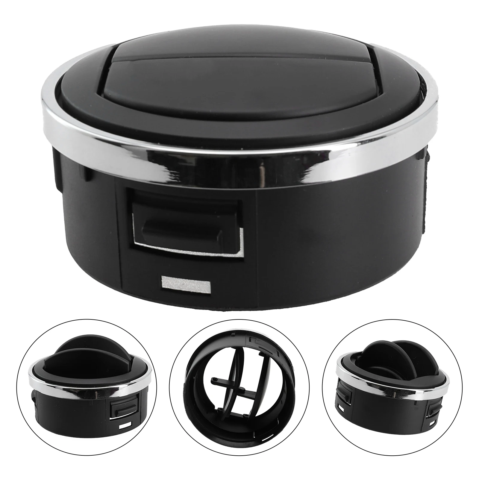 

Vent Dash Air Vent Replacement 1PC 400820901 400820901B Black For 570 Murcielago For Lamborghini Gallardo LP560