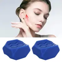 Jawline Trainer Silicone Jawline Exerciser For Men & Women 2pcs Jaw Workout Facial Exerciser Double Chin Reducer For Facial 2