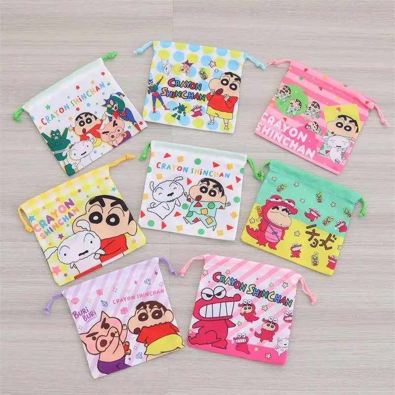 Crayon Shin-chan Bag Cartoon Plush Coin Purse Clip Buckle Coin Wallet  Kawaii Crayon Shin-chan Pendant Bag Pendant Cute Children - AliExpress