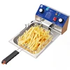 ZK Deep Frying Pan Commercial Stall Oil Pan Fried Chicken Fryer Constant Temperature Single and Double Cylinder 1