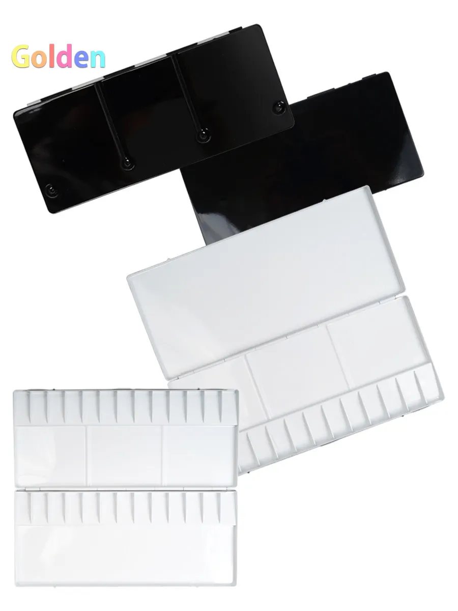 홀바인 알루미늄 수채화 팔레트 - 예술가와 취미가 있는 사람들을 위한 13/26/30/35/39 웰이 있는 다용도 페인팅 트레이