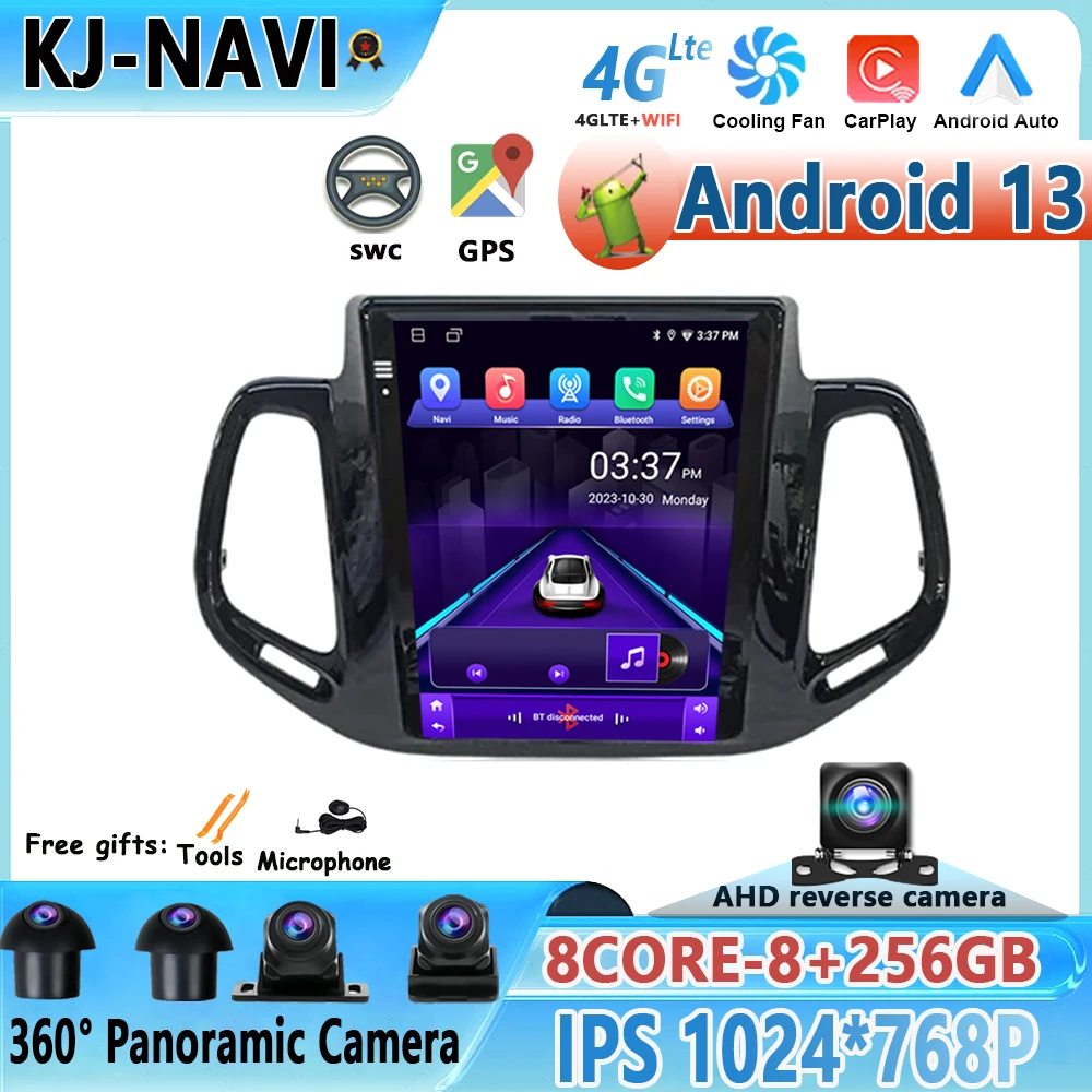 

Автомобильная Мультимедийная система, 9,7 дюйма, Android 13, 4G, Wi-Fi