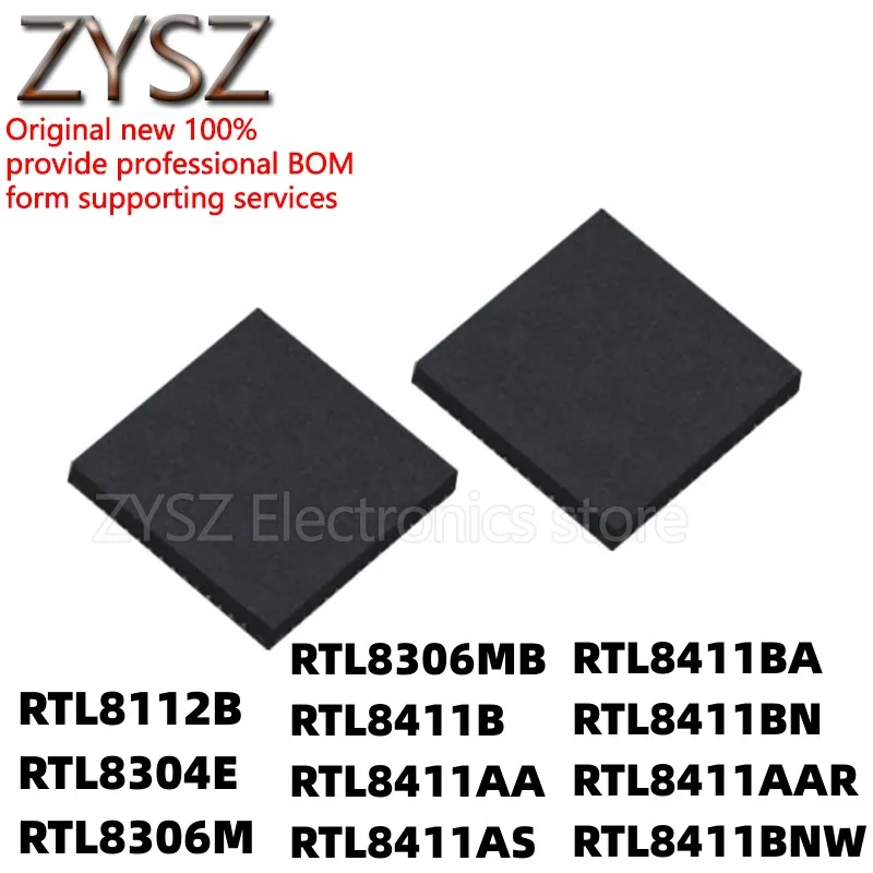 1PCS RTL8112B CG 8304E 8306M MB 8411BA AS AAR BNW BN AA B QFN64 ...