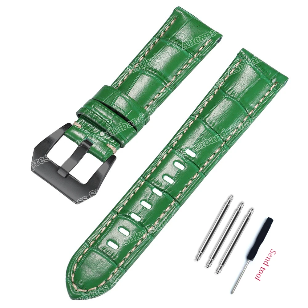 Elegant Leather Watch Band - Premium Strap for Timeless Style (Multiple Sizes Available)