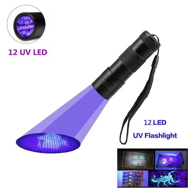  slider image of 9/12/21/51 LED Protable UV