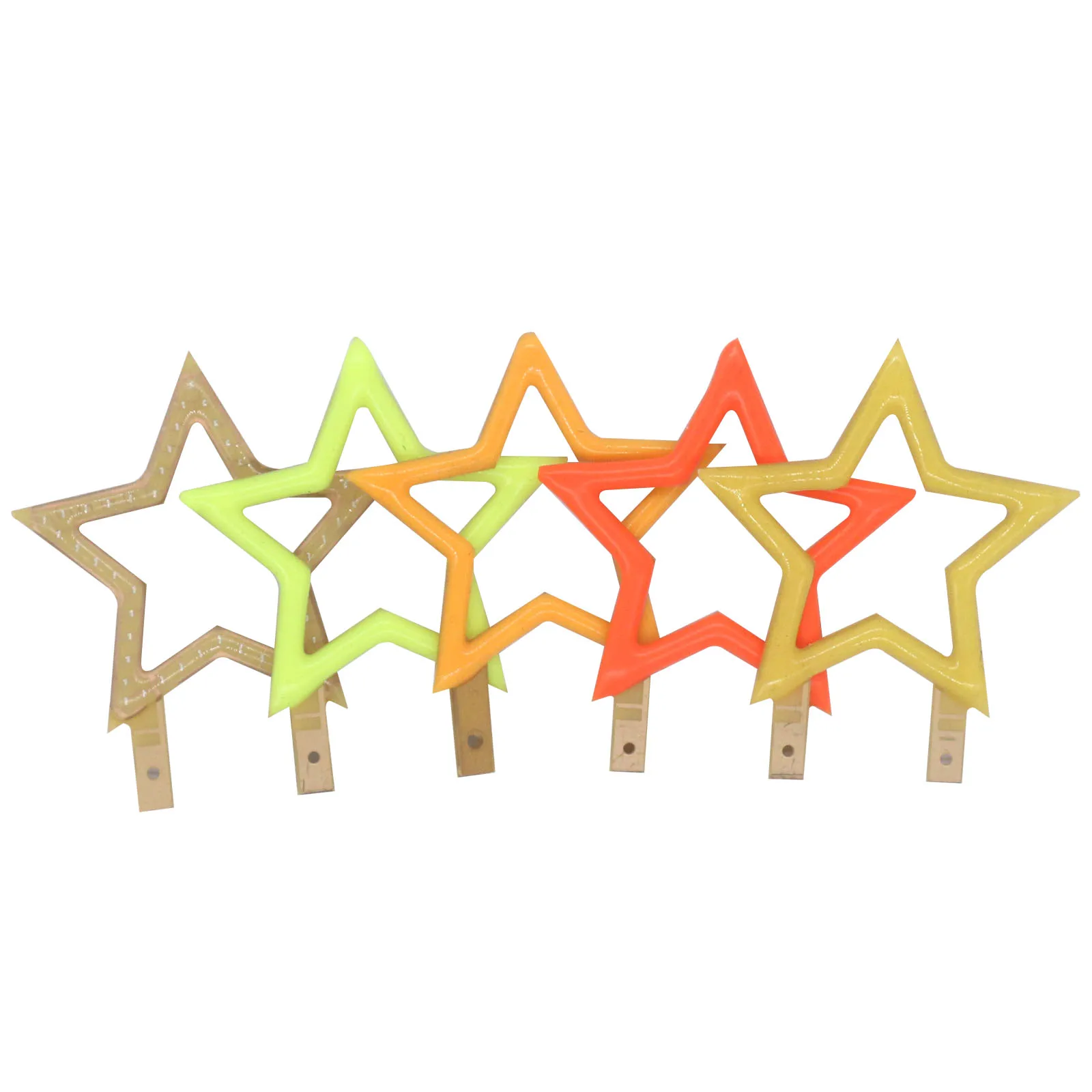 3V Led Cob Edison Flessibile Filamento Candela Diodo Christmaslight Parte Vacanza Decorazione Luce Lampadina Fai Da Te Accessori Stella Rosso Blu