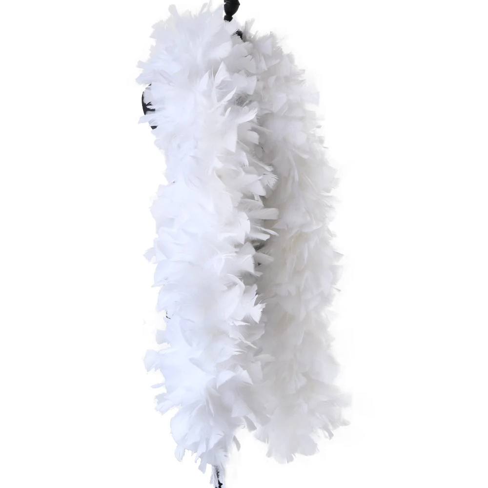 200G White Natural Turkey Feather Boa Beautiful Turkey Plumes for Shawl  Scarf Carnival Stage Decoration DIY Accessories Crafts - AliExpress