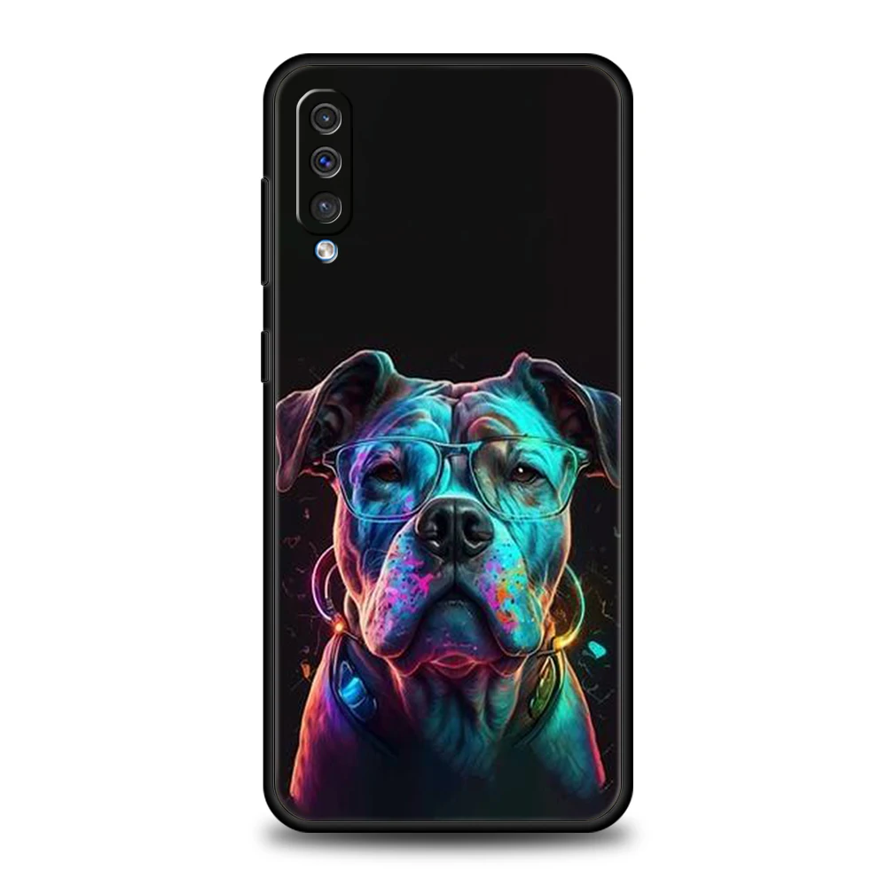 Niedliche Cartoon Hund Mops Französisch Bulldogge Handy hülle für Samsung Galaxy A24 A13 A53 A73 A33 A22 A12 5G A02 A70 A50 A10 A20 A30 Abdeckung – Detail 8