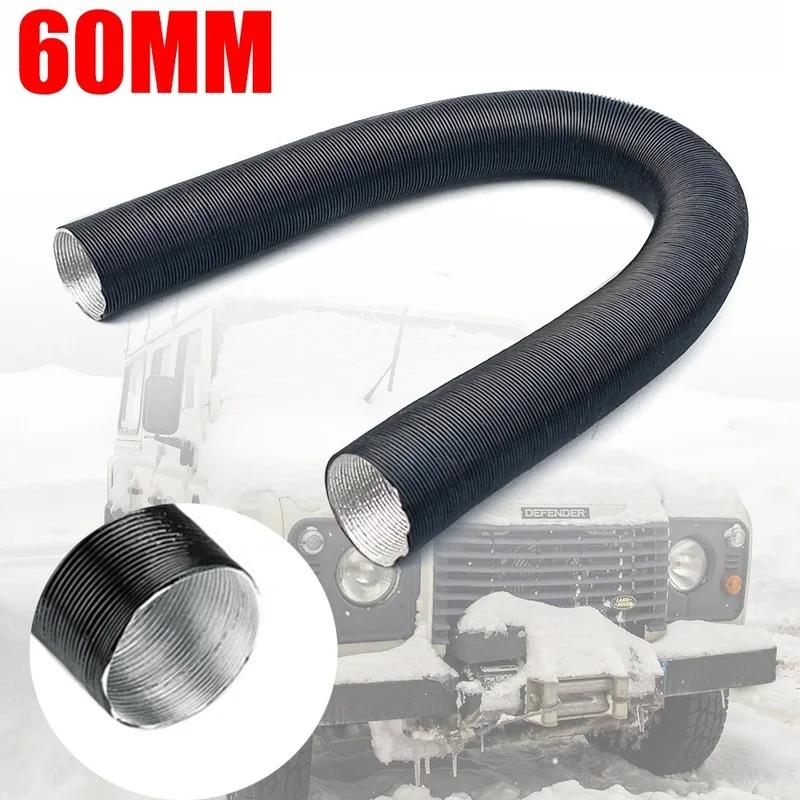 

Car Heater Duct Vent,Air Ducting Hose,Warm Air Outlet Exhaust Duct,Air Heater Intake Duct Pipe(60mm/2.36inch)