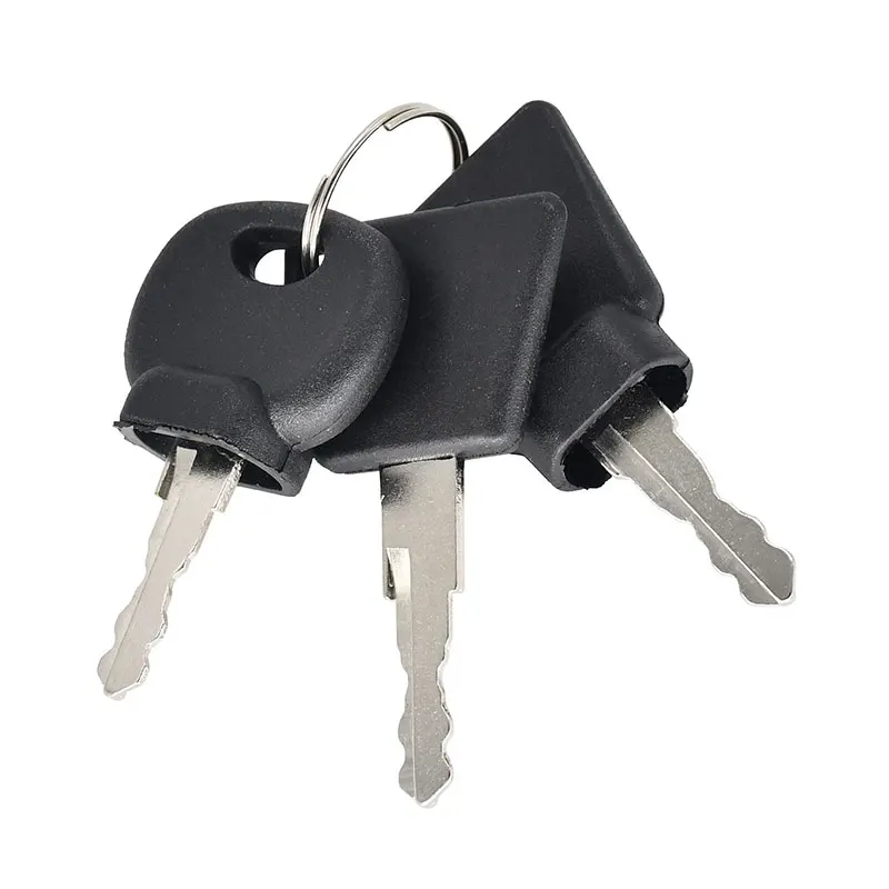Ignition Key 3pcs 701/45501 701-45501 Compatible with Bobcat Telescopic Forklift V518 V623 V638 V723 VR518 VR530C VR638 VR723