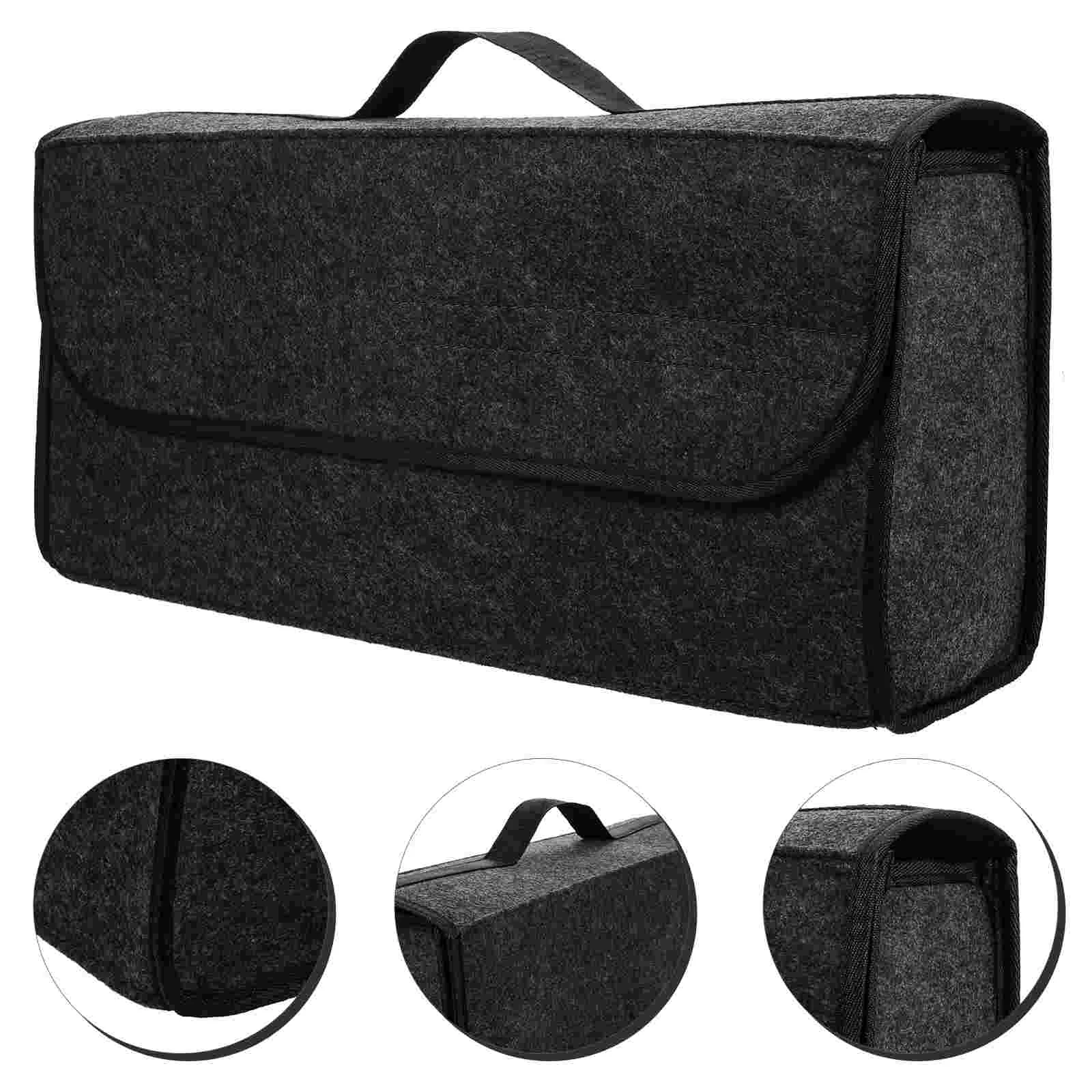 

Car Trunk Storage Box Foldable Auto Trunk Organizer Vehicle Sundries Container