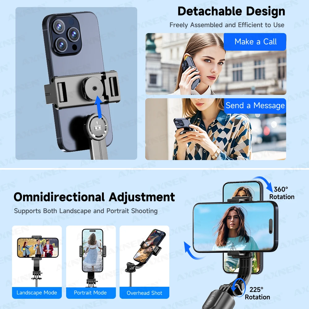 Bluetooth Selfie Stick Tripod 3