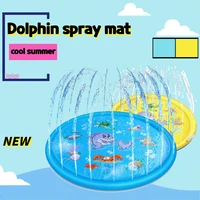 170 CM Children Play Water Mat Summer Beach Inflatable Water Spray Pad Outdoor Game Toy Lawn Swimming Pool Mat Kids Toys 1