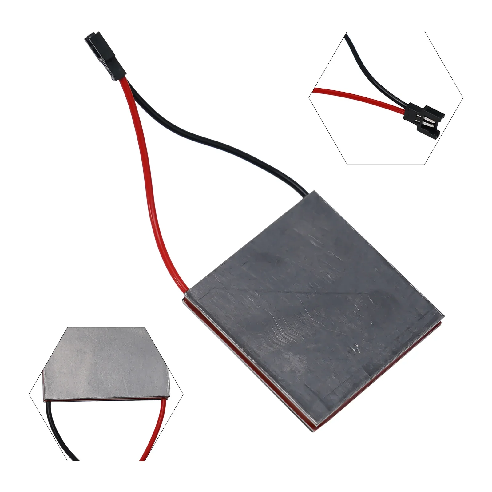 Fireplace Fan Generation Sheet Semiconductor 40*40mm Heater Part Light Weight Mall Size Environmentally Friendly Stable