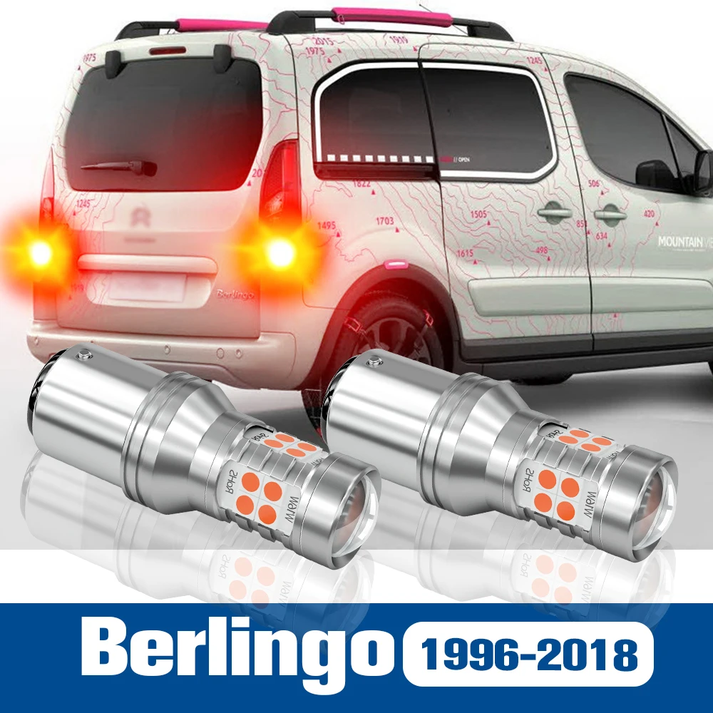 

2x LED Brake Light Blub Lamp Accessories Canbus For Citroen Berlingo 1996-2018 2007 2008 2009 2010 2011 2012 2013 2014 2015 2016