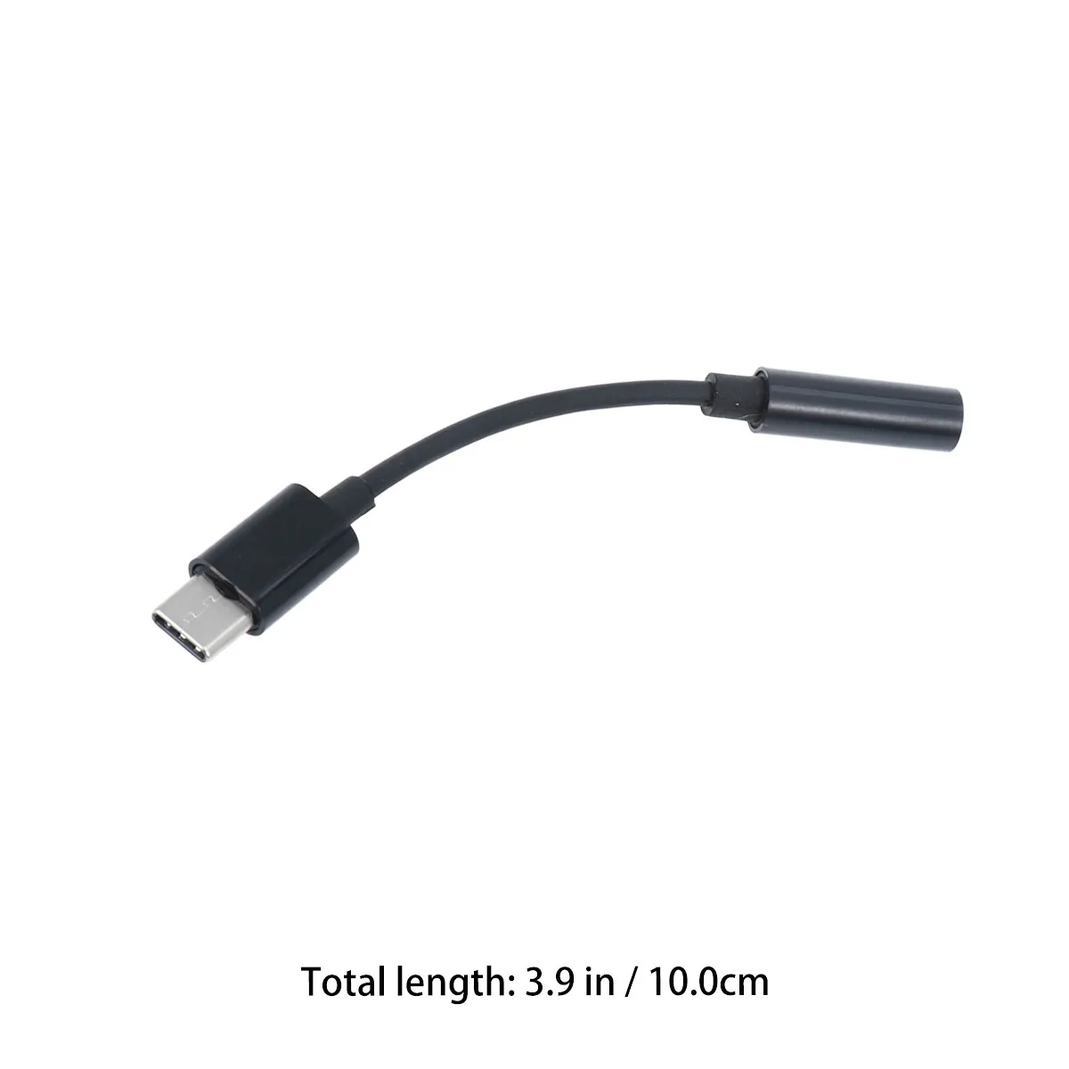 1Pcs 오디오 어댑터 케이블 유형-C  3.5mm 이어폰 변환기 USB-C 남성  3.5 Aux 오디오 가역형 경량