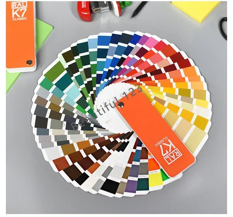 Original Germany RAL Color Card International Standard Ral K7 Color Chart for Paint 213 Colors Gift Box