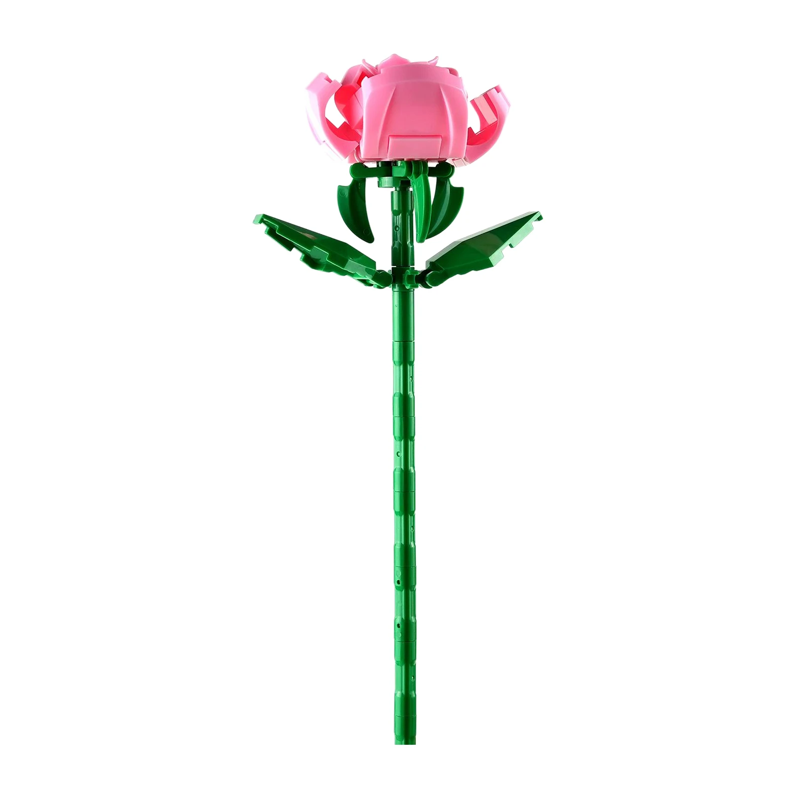 예쁜 블록 꽃 장미 라벤더 백합 모형 꽃 MOC 브릭 홈 장식 발렌타인데이 여자 선물 8735 9093