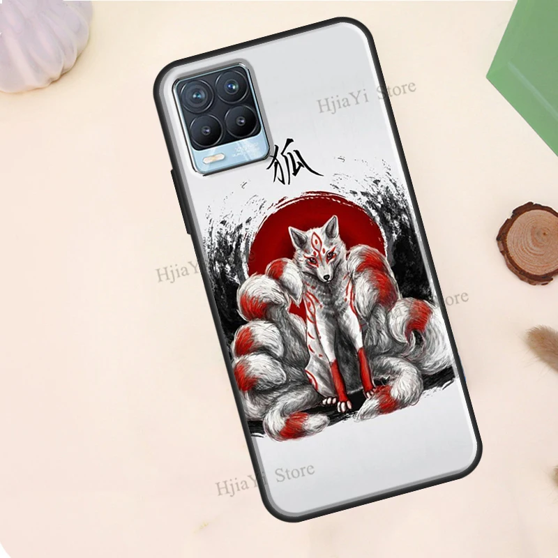 Kitsune Fox Art Phone Case - Elegant and Stylish Design