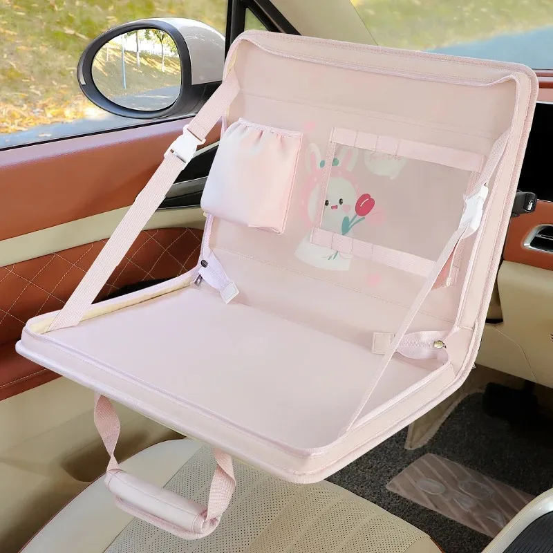 Organizer Sedile Auto Bambini - Borsa Portaoggetti Per Schienale Con Cartone Animato, Protezione Sedile