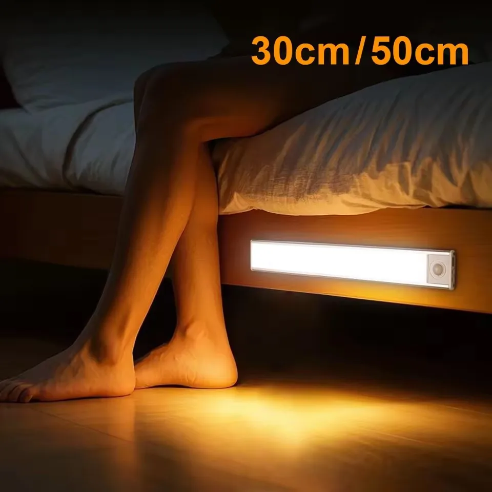รูปสินค้า ไฟ LED แถบแม่เหล็ก ชาร์จ USB ตรวจจับการเคลื่อนไหว