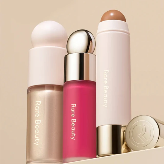 Rare Beauty Liquid Blush Ajoute une touche de couleur pour sublimer le visage, illuminateur longue tenue qui rehausse l'éclat, stick de contouring 1