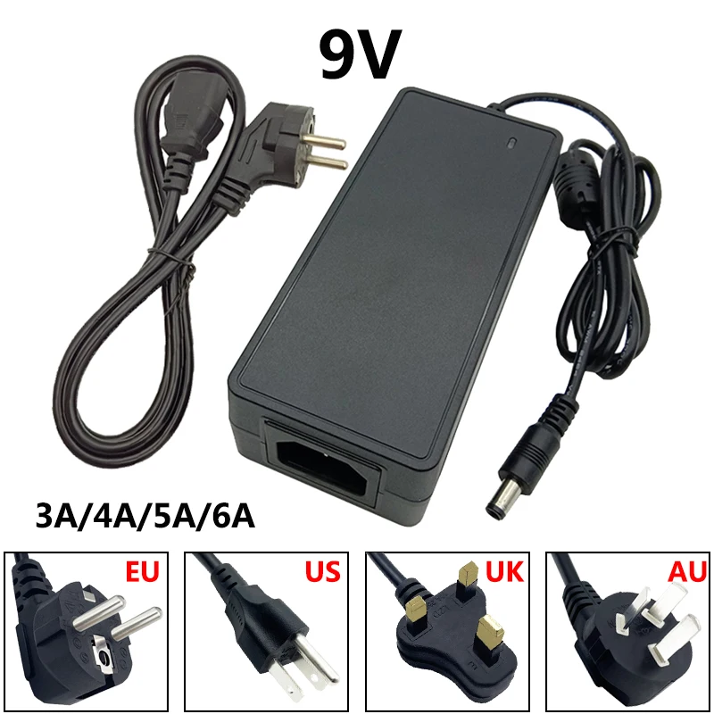 Universal-9V-3A-4A-5A-6A-Power-Supply-AC-DC-Adapter-220V-to-9-Volt ...
