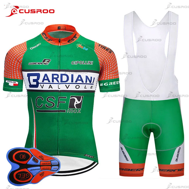 

NEW Green Cycling Jersey 9D Gel Bike Shorts Set Ropa Ciclismo Mens Summer Team Pro BICYCLING Wear Clothes Maillot Culotte