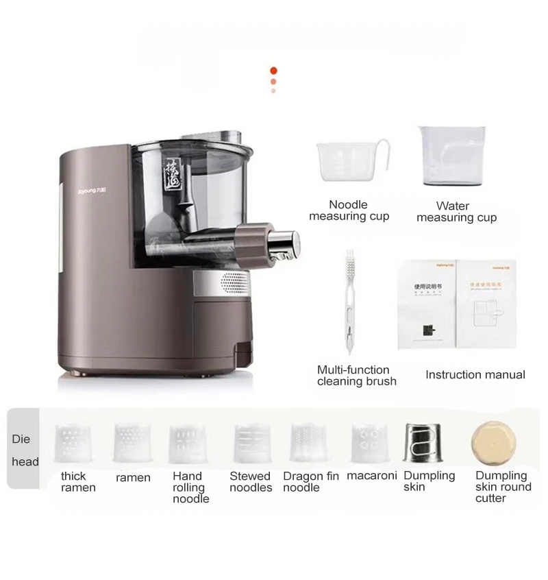 220V Electric Noodles Maker Fully Automatic Flour Dough Maker Electrical Automatic Pasta Machine Pasta M6-L30