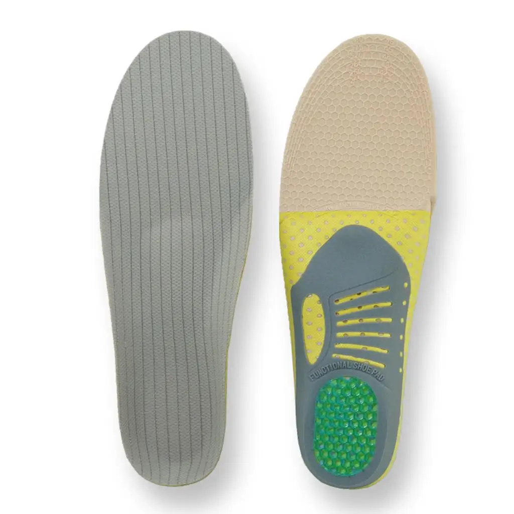 

Arch Support Shock Absorption Orthotics Insoles EVA PVC Gel Cup Insert Feet, , Orthopedic