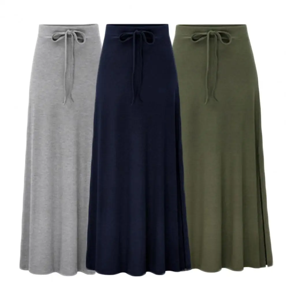 

Popular Women Skirt Summer Autumn Bodycon Skirt Slim Hip Wrap Long Skirt Ankle Length