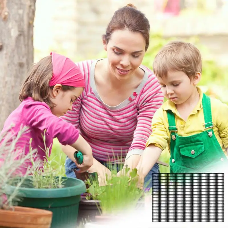 5-Piece Breathable Flower Pot Drainage Mats - Prevent Soil Loss