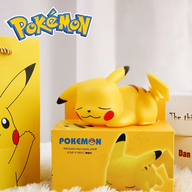 Pokemon Pikachu Night Light Glowing Toy Cute Pikachu Pocket Monster Bedside Lamp Bedroom Living Room Ornament Birthday Present 1