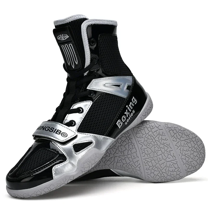 Men Wrestling Shoes Comfortable Gym Footwears Luxury Boxing Sneakers