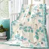 2022 Summer Cotton Quilts Thin Air-conditioning Comforter Soft Breathable Office Nap Blanket Quilted Bed Covers and Bedspreads 2