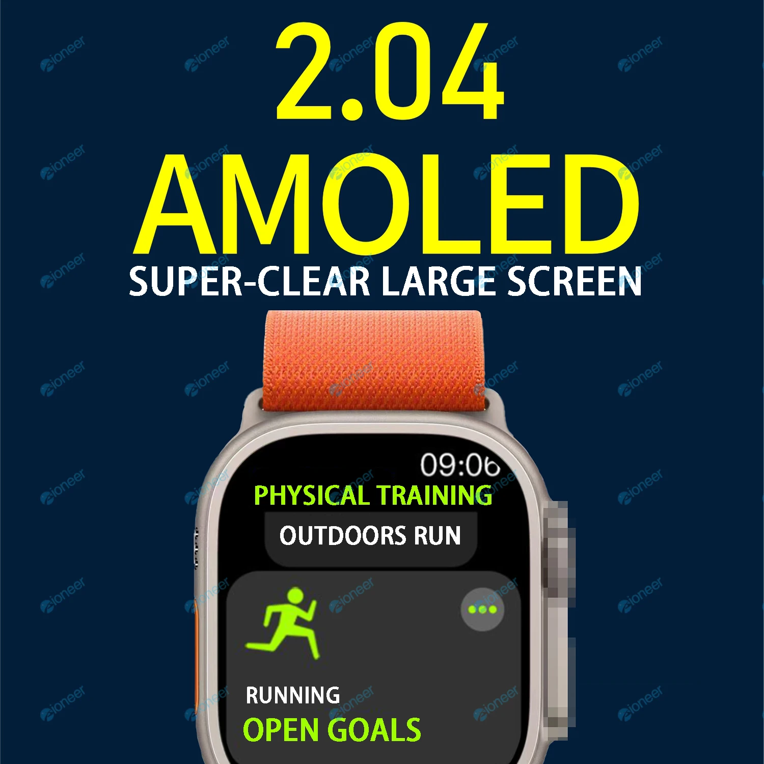  Hello Watch 3 AMOLED - Reloj inteligente para hombre, H11,  ultra actualizado, pantalla completa, de titanio, con brújula NFC, 4 GB de  ROM para Android e iOS (blanco alpino D)