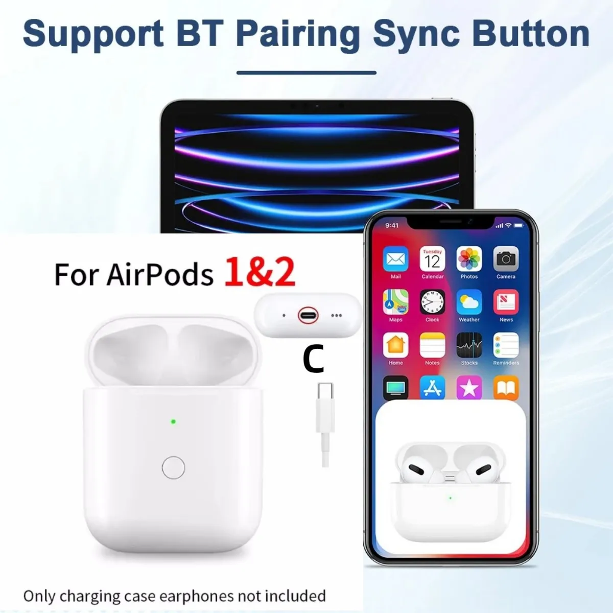 for Airpods1 2 USBC
