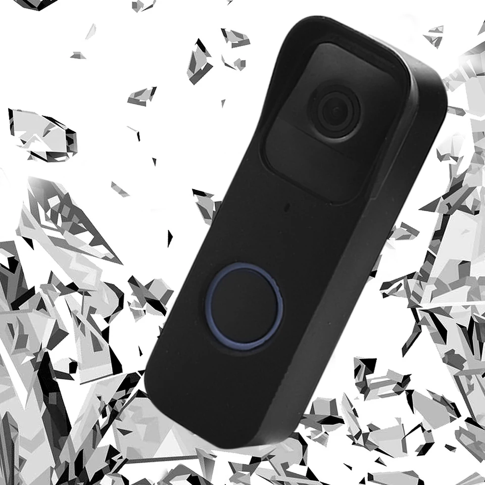 Silicone Case Cover Against UV Silicone Protective Case Dustproof Protective Housing Cover Anti-Scratch for Blink Video Doorbell