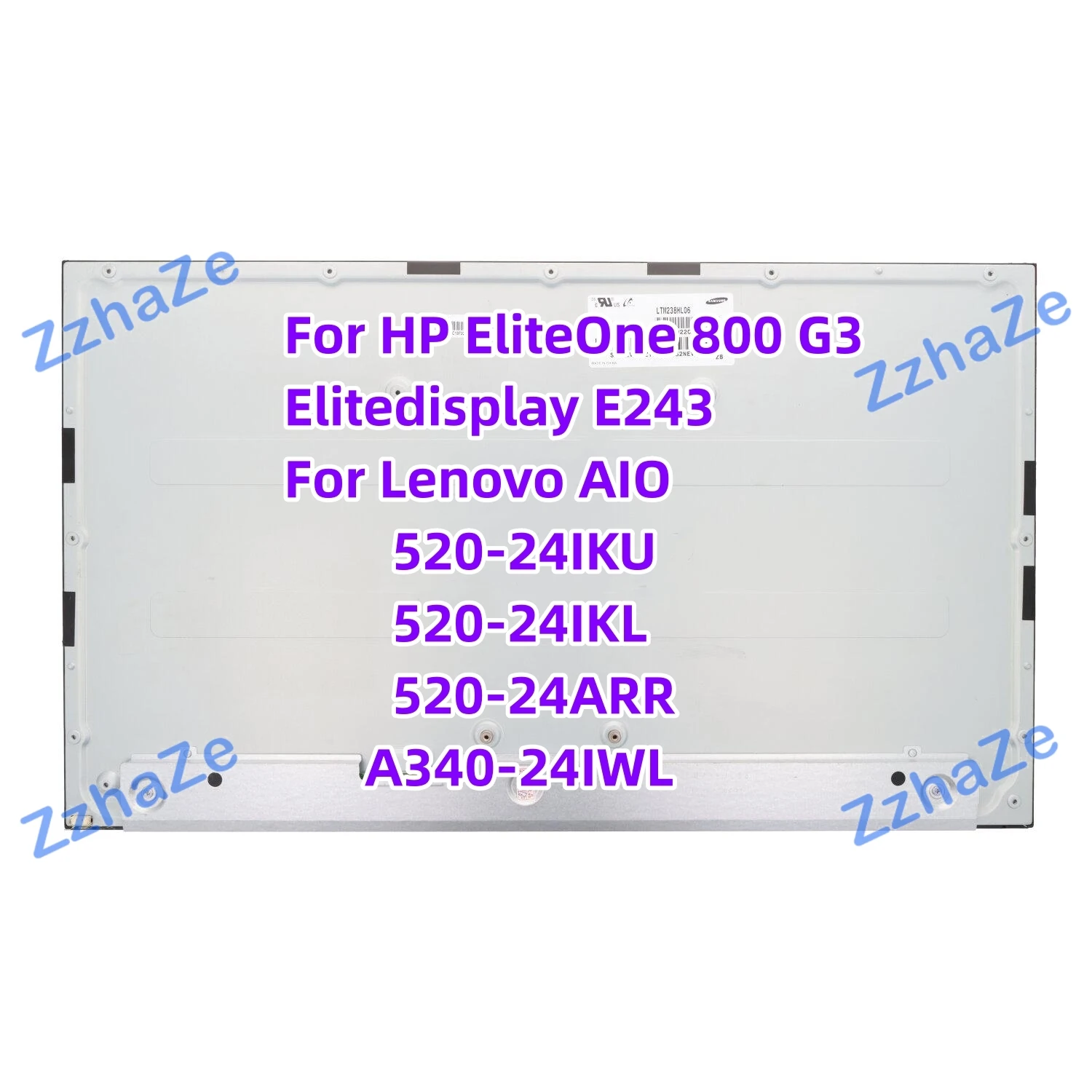 Originale Ltm238Hl06 Per Hp Eliteone 800 G3 Per Lenovo Aio 520-24Iku 520-24Ikl / 520-24Arr / A340-24Iwl Ips 23.8 Pollici 30 Pin Fhd