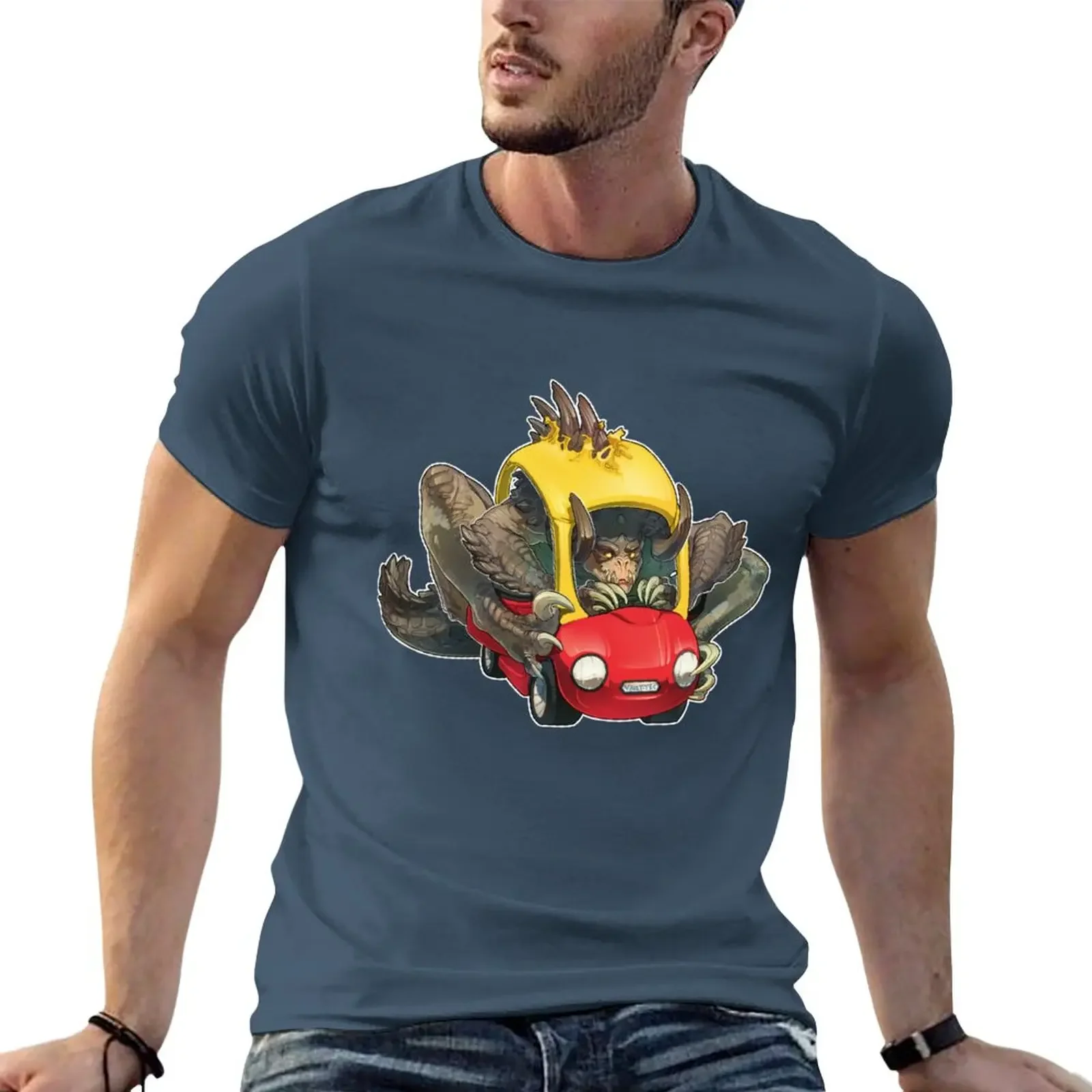 

Beep Beep T-Shirt vintage boys animal print t shirts for men cotton