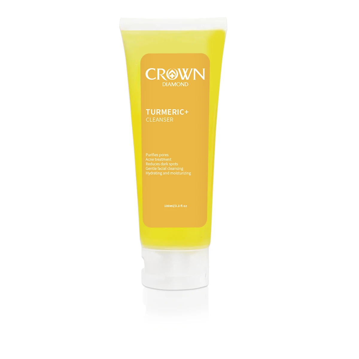 Turmeric Facial Cleanser Gentle Face Wash Foam Cleansing with Hyaluronic Acid for Smooth Milk Skincare Suitable for All Skin 6