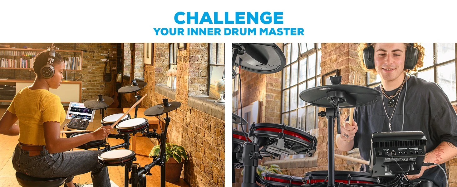 electric drum set bluetooth