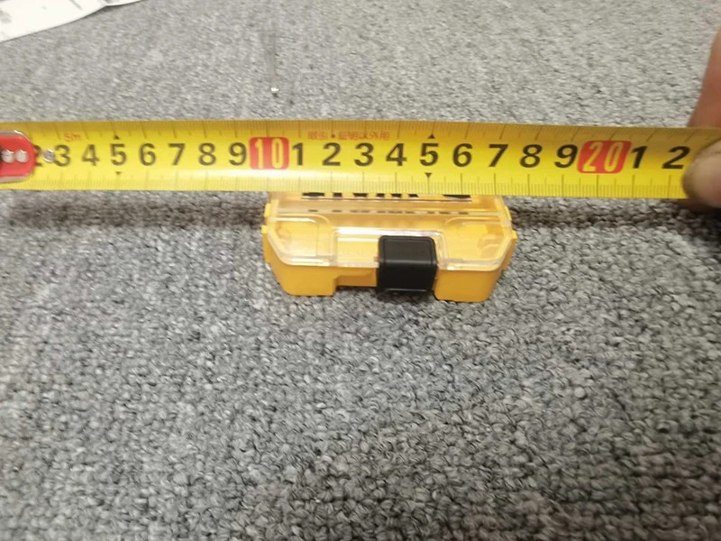 Dewalt Bohrer Teile Aufbewahrung sbox Bit halter Schall wand Elektro werkzeuge Zubehör stapelbar Tough Case Batch Kopf Teiler Regal – Detail 8
