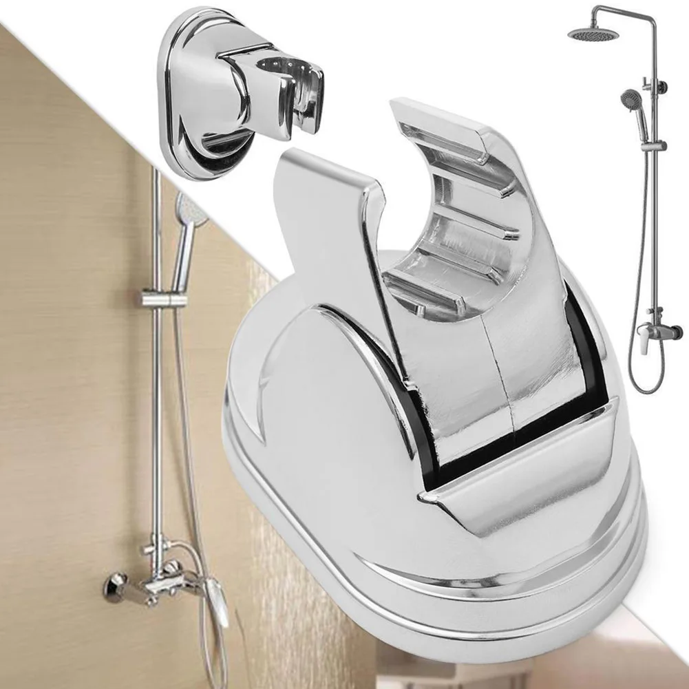 

Shower Mounting Brackets Mounted Support Wall-Mount Shower Head Holder Handheld Sprayer Base ABS Plastic Chrome Plumbing Fixture