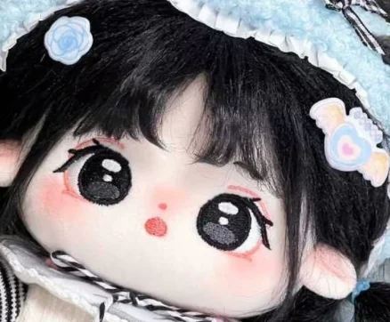 Bonecas Kawaii de pelúcia originais, Roupas Cosplay, Vestir, Cabelo Nikki  Rosa Bonito, Olho Grande, Garota Loli, Presente de Aniversário, 20cm -  AliExpress