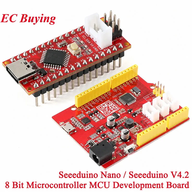 Seeeduino Seeed V4.2 für Arduino Nano Atmega328P AVR 8-Bit-Mikrocontroller MCU Development Board Modul Grove Seeeduino Nano